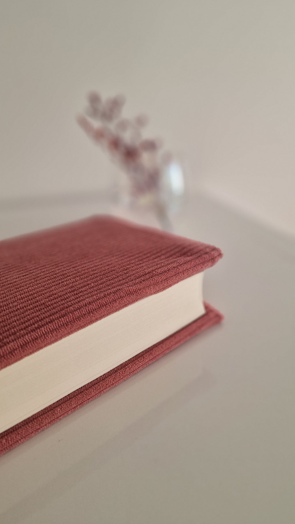 A personnaliser - Protège Coran Rose (taille et tissus)